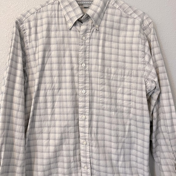 Men's Hathaway Button Down Dress Shirt Size 15-32 - Picture 6 of 8